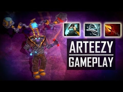 Team Secret Arteezy Tinker highlights