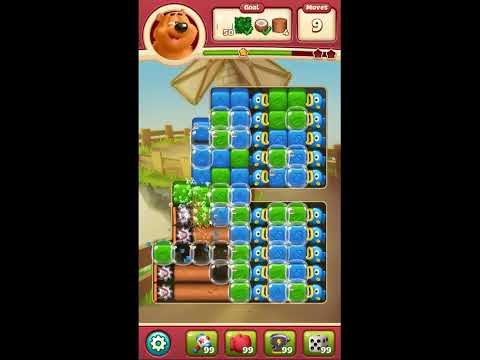 Toon Blast Level 7876 - NO BOOSTERS 🐻🐺🐱 | SKILLGAMING ✔️