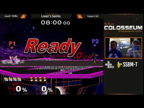 SC2 - LS- Tempo S2J (Falcon) vs Liquid Chillin (Fox) - Super Smash Bros. Melee
