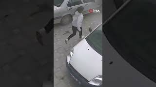 Malatya'da 5.6 büyüklüğündeki depremde panik anları kamerada
