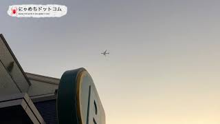 どこだろう 都内 低空飛行 飛行機