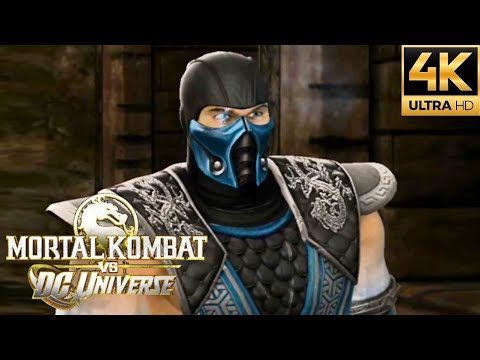 Mortal Kombat vs DC Universe Story Mode - Chapter 4: Sub-Zero (4K 60FPS)