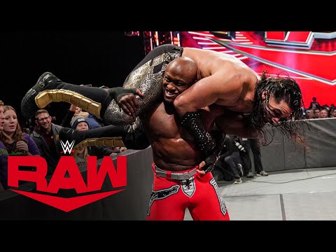 Bobby Lashley vs. Seth Rollins: Raw, Dec. 13, 2021
