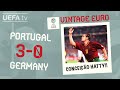 PORTUGAL 3-0 GERMANY, EURO 2000 | VINTAGE EURO