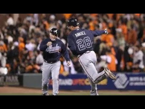 Atlanta Braves at San Francisco Giants NLDS Game 2 Highlights October 8, 2010