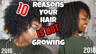 WHY YOUR HAIR ISN’T GROWING!! Let me break it down in Urban Terms for Ya!