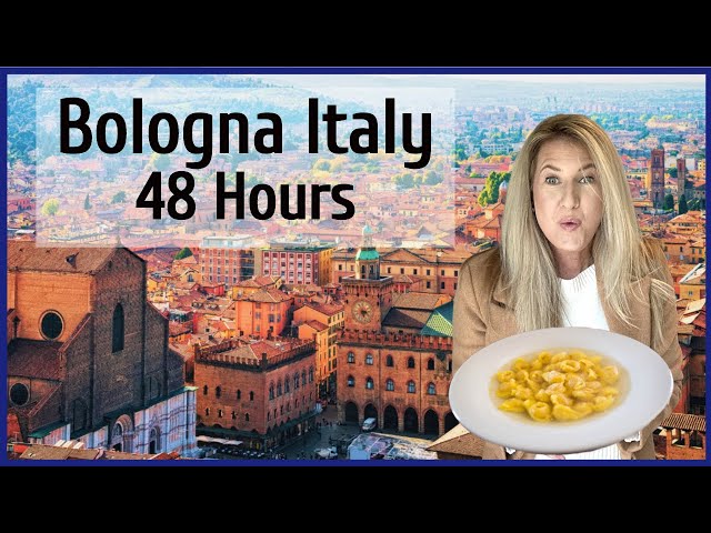Travel vlog - Italy’s Secret Food City (Bologna in 48 Hours)