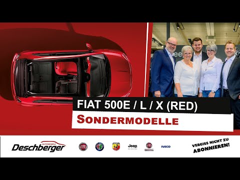 Die neue FIAT (500)RED-Familie