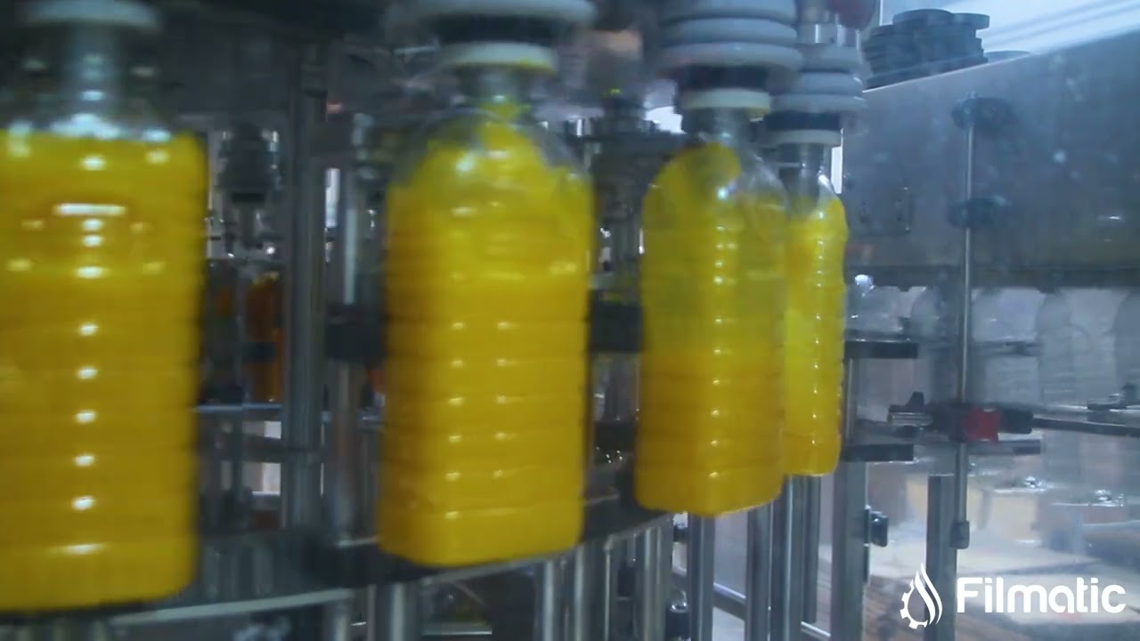 Packaging Line of 1.5L Mango Nectar blend in PET Bottles - 20% mango juice
