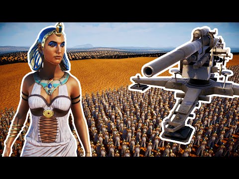 1 MILLION CLEOPATRA vs 300,000 STATIONARY ARTILLERY | UEBS 2