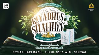 Download lagu [BEDAH KITAB] Riyadhus Shalihih (Jilid 2) I Rabu, 17 Juni 2026 mp3