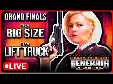 $500 2vs2 Tournament Grand Finals: Return of the Fallen [SiZe vs Lift Truck] | C&C Zero Hour