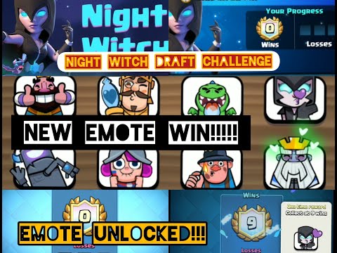 Night Witch Draft Challenge! EMOTE UNLOCKED!