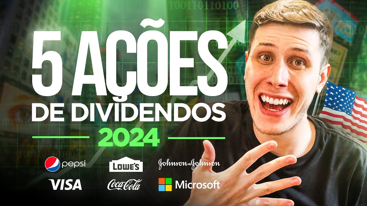 Top 5 ações de dividendos na bolsa americana para 2024