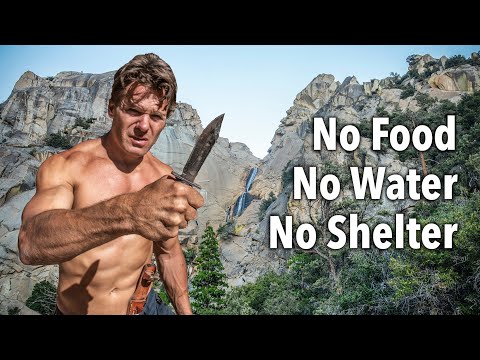 Perso nella Sierra Nevada con solo un coltello: niente cibo, niente acqua, niente riparo