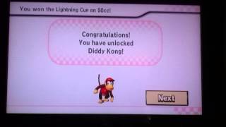 how to unlock Diddy Kong