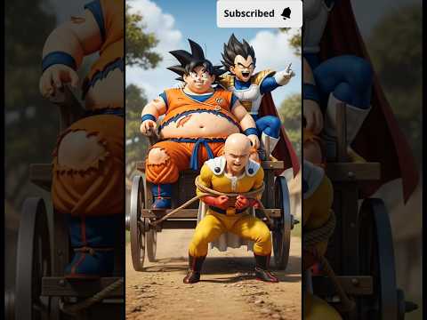 Saitama Turned Goku Fat! Now He's Their HORSE! 😭💀