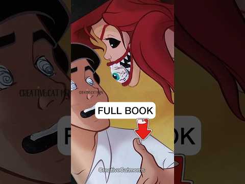 Ariel has a SECRET, we missed 🤔 twisted Disney #shorts #art #disney #creative