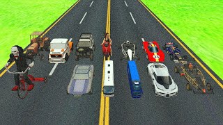 SPEED COMPARISON 3D | VEHICLE