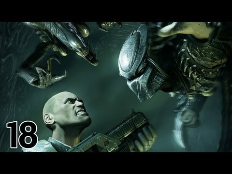 Let's Play - Aliens Vs Predator 3 #18 Predalien [DE|GER|Uncut|Blind]