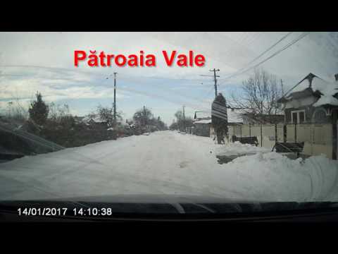 o plimbare in iarnă, satele sunt menționate în descriere