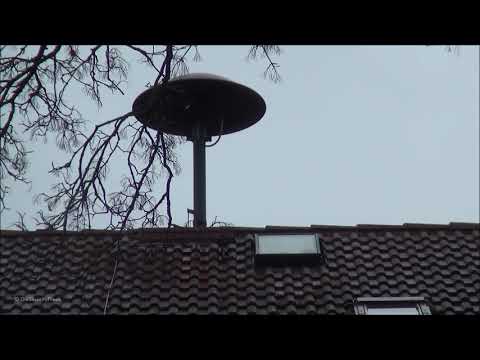 Probealarm der E57 Sirene +++ Kirchberg - Kröning +++ Katastrophenschutzsirene