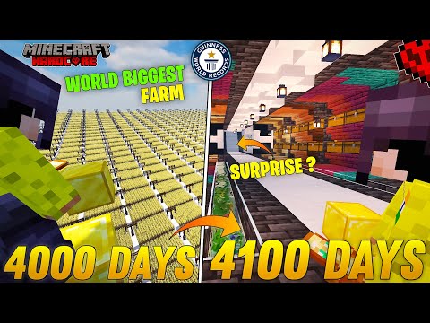 I Survived 4100 Days in Jungle Only World in Minecraft Hardcore(hindi) - Minecraft 100 days