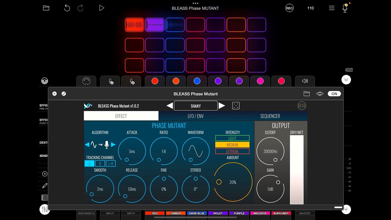 BLEASS Phase Mutant - FM as FX - Brilliant & Original NEW Effect App - iPad Tutorial - YouTube