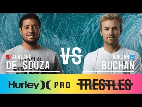Adriano de Souza vs. Adrian Buchan - Quarterfinals, Heat 1 - Hurley Pro at Trestles 2017