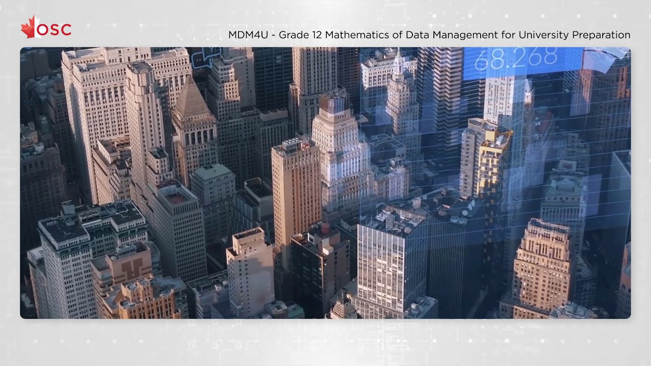 Mathematics of Data Management - MDM4U