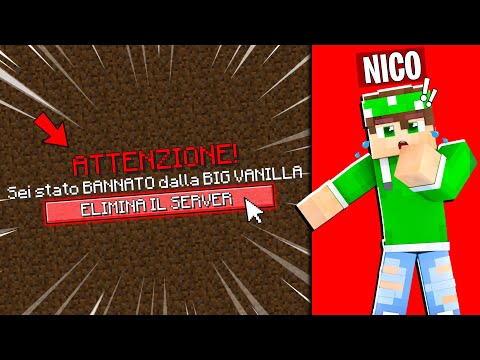 VERRÒ *BANNATO* DALLA BIG VANILLA PER QUESTA COSA?! - MINECRAFT ITA