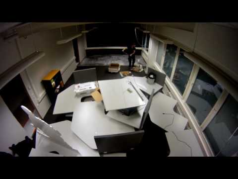 Timelapse - työhuoneen pintaremontti