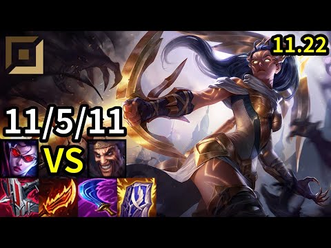 Vayne ADC vs Draven - KR Grandmaster | Patch 11.22