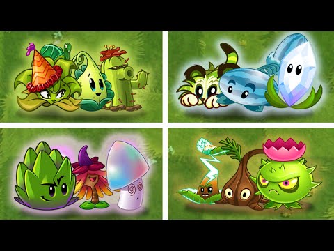 Random 4 Team Plants Control Team-Electric Team Battles - Who Will Win? - Pvz 2 Team Plants Vs Team