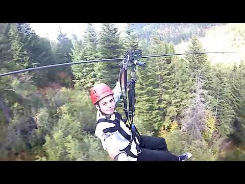 Point of No Return Zipline at Mica Moon