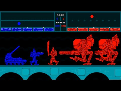 Stickman Fight at Castle : Warhammer - Marble & Ragdoll battle