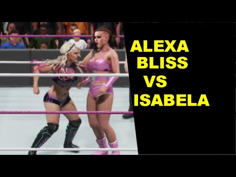 WWE 2K19 Alexa Bliss vs Isabela - No Holds Barred