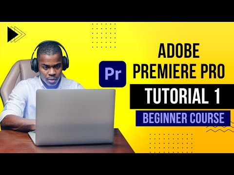 Adobe Premiere Pro 2022 Tutorial For Beginners - Lesson  1