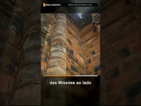 O Brasil tem ruína jesuítica tombada pela Unesco. #Shorts