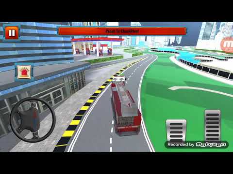 City Firefighter Truck Driving Rescue Simulator 3D #Android
