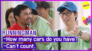 RUNNINGMAN How many cars do you have? Cant count (