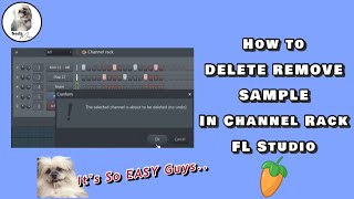 How to Delete Remove Sample In Channel Rack FL Studio || It