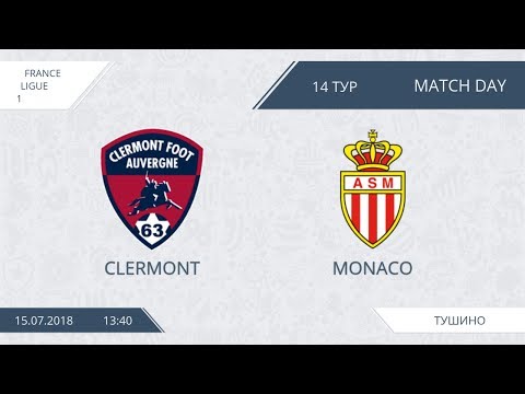 AFL18. France. Ligue 1. Day 14. Clermont - Monaco