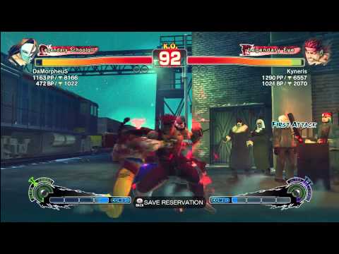 SSF4 AE [Juri, E.Ryu] Kyneris vs denchje & DaMorpheuS