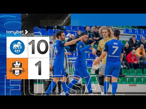 RFS FUTSAL 10:1 FC NIKERS | RFS FUTSAL VĀRTI | TELPU FUTBOLA KAUSS
