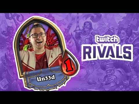 UNE VICTOIRE A 1HP ?! ▶ TWITCH RIVALS - UN33D ET LOWELO