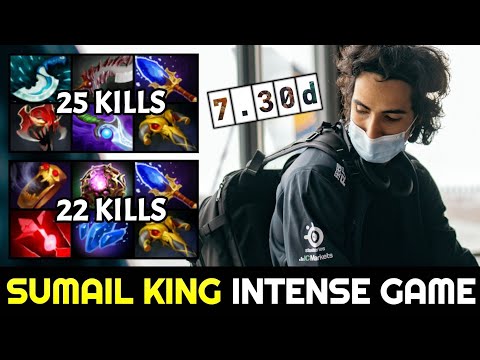 SUMAIL King Try Hard Intense Game vs Super Annoying Techies 7.30d Dota 2