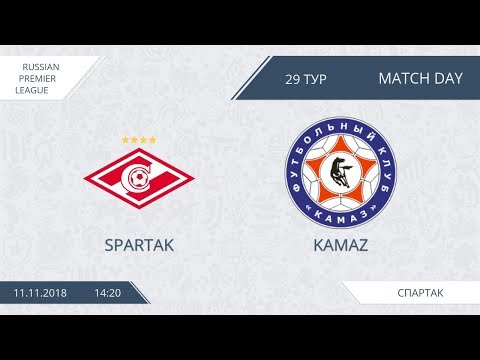 AFL18. Russia. Premier League. TOP 1-6. Day 29. Spartak - Kamaz