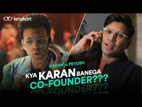 Luxury Brands Jaisi Quality Fair Prices Mein ft. Peyush Bansal & Karan Johar | Lenskart
