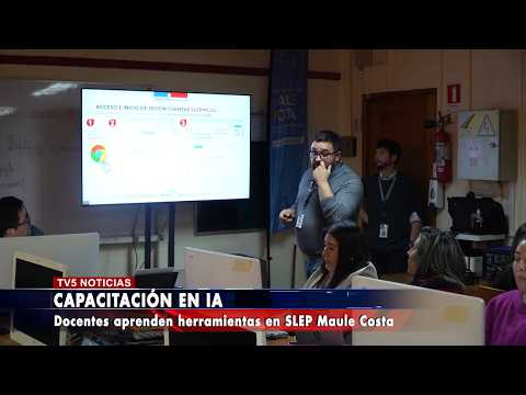 SLEP MAULE COSTA CAPACITA A DOCENTES EN USO DE IA